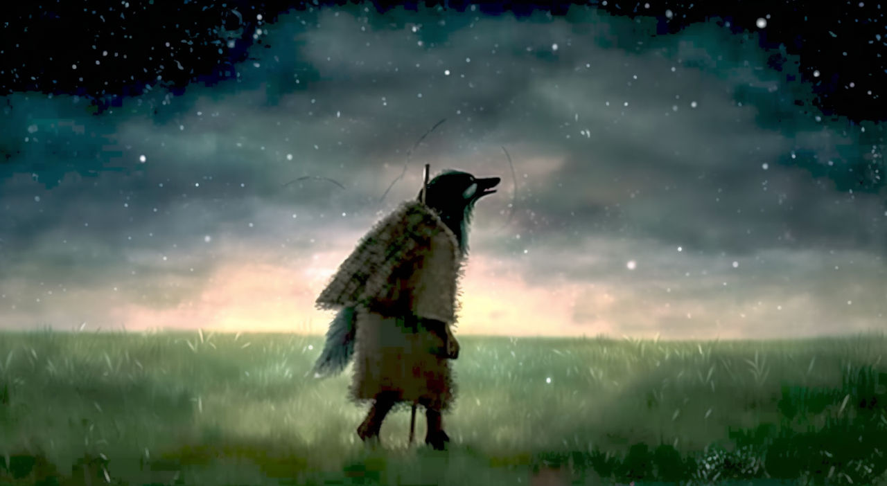 Lakota Skinwalker as wolf-man at dawn by Low-Thunder on DeviantArt