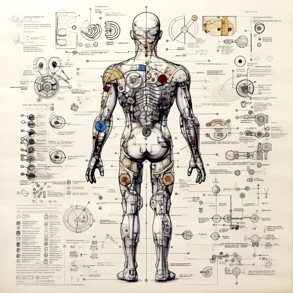 Cyborg Rear View Cyborg Model 74C9 (Rear) by LowThunders on DeviantArt