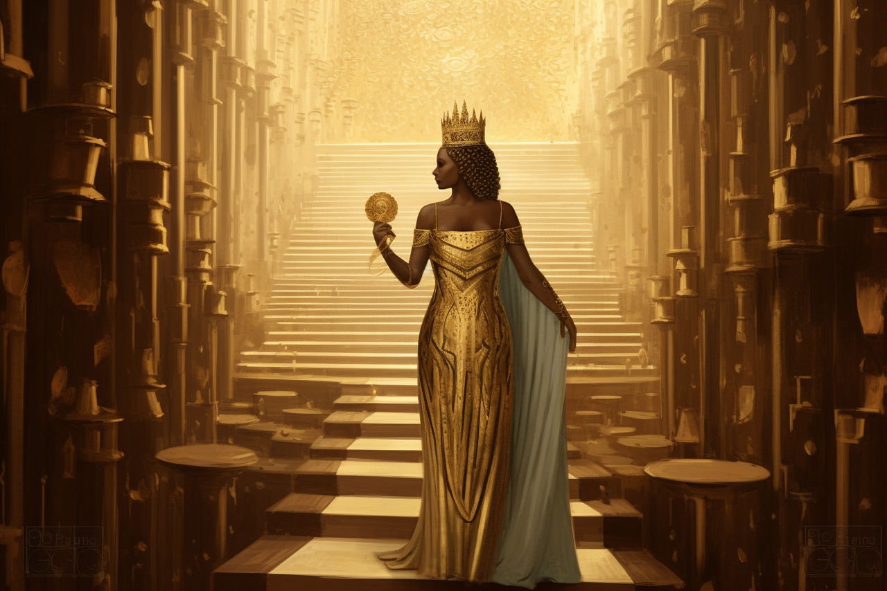 The Queen of Sheba Explores King Solomon's Keep 00 by LowThunders on ...