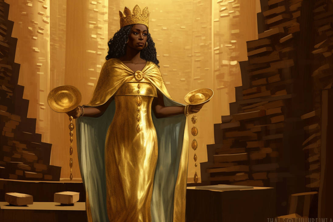 The Queen of Sheba Explores King Solomon's Keep 00 by LowThunders on ...