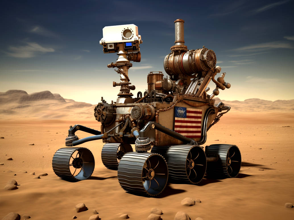 Steampunk Mars Rover SMR-000 by LowThunders on DeviantArt