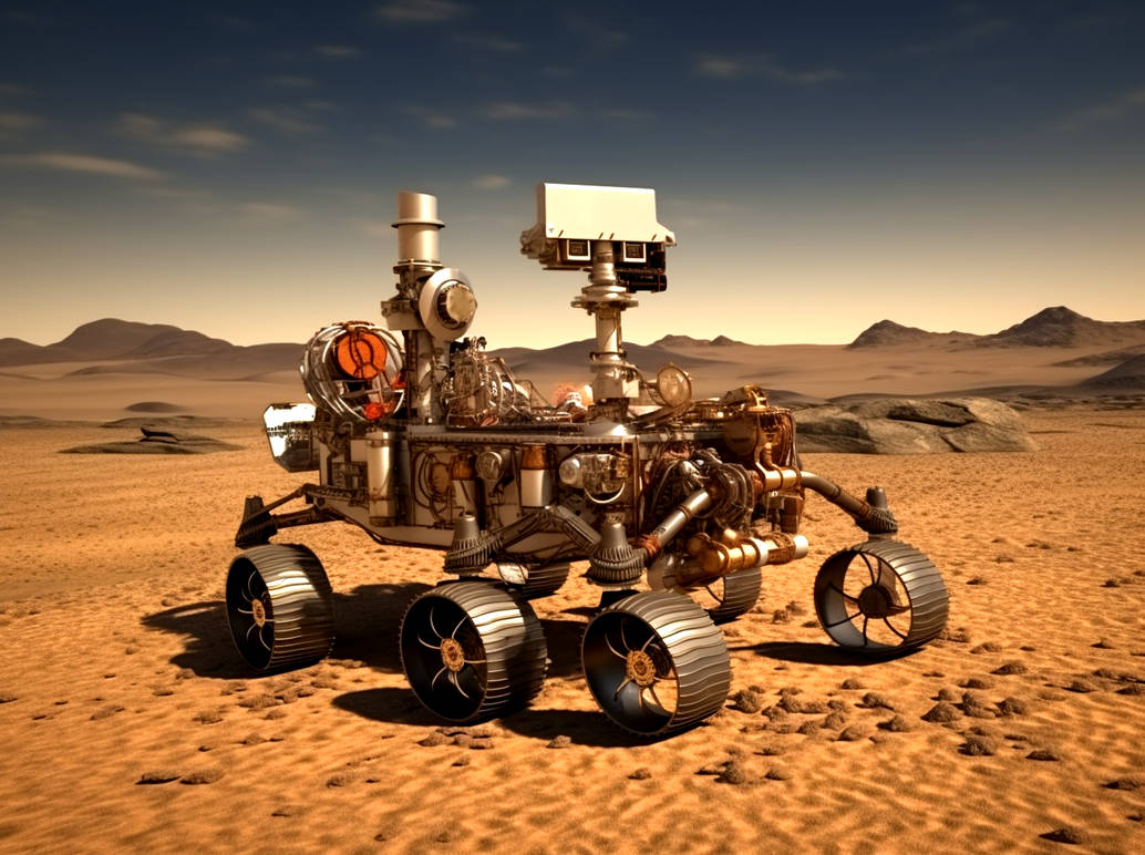 Steampunk Mars Rover SMR-018 by LowThunders on DeviantArt