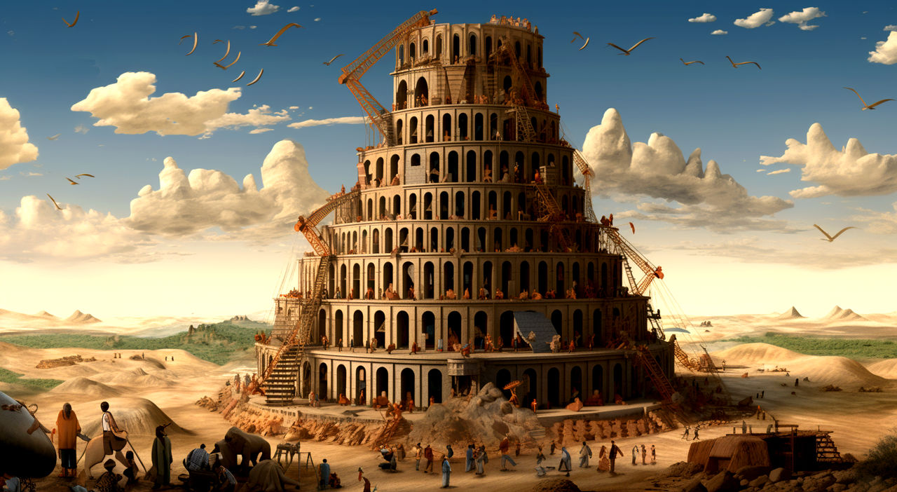 Building the Tower of Babel 101 by LowThunders on DeviantArt