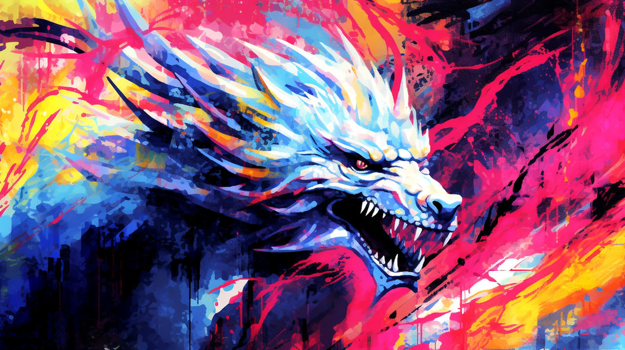Dragon Protect Abstract Dragons Dragons Abstract 103 by LowThunders on DeviantArt