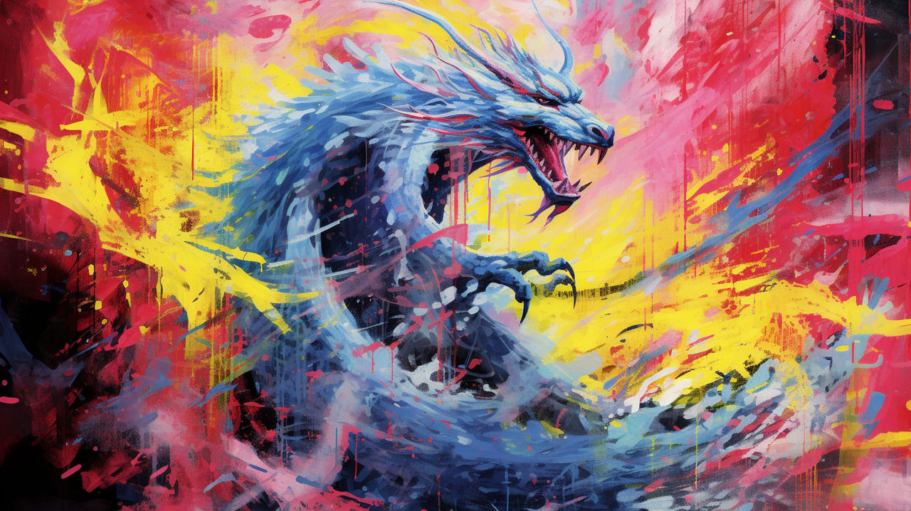 Dragon Protect Abstract Dragons Dragons Abstract 110 by LowThunders on DeviantArt