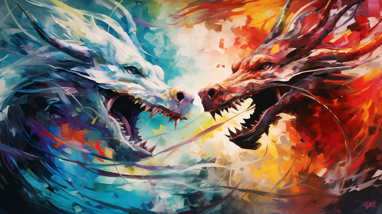 Dragon Protect Abstract Dragons Dragons Abstract 112 by LowThunders on DeviantArt