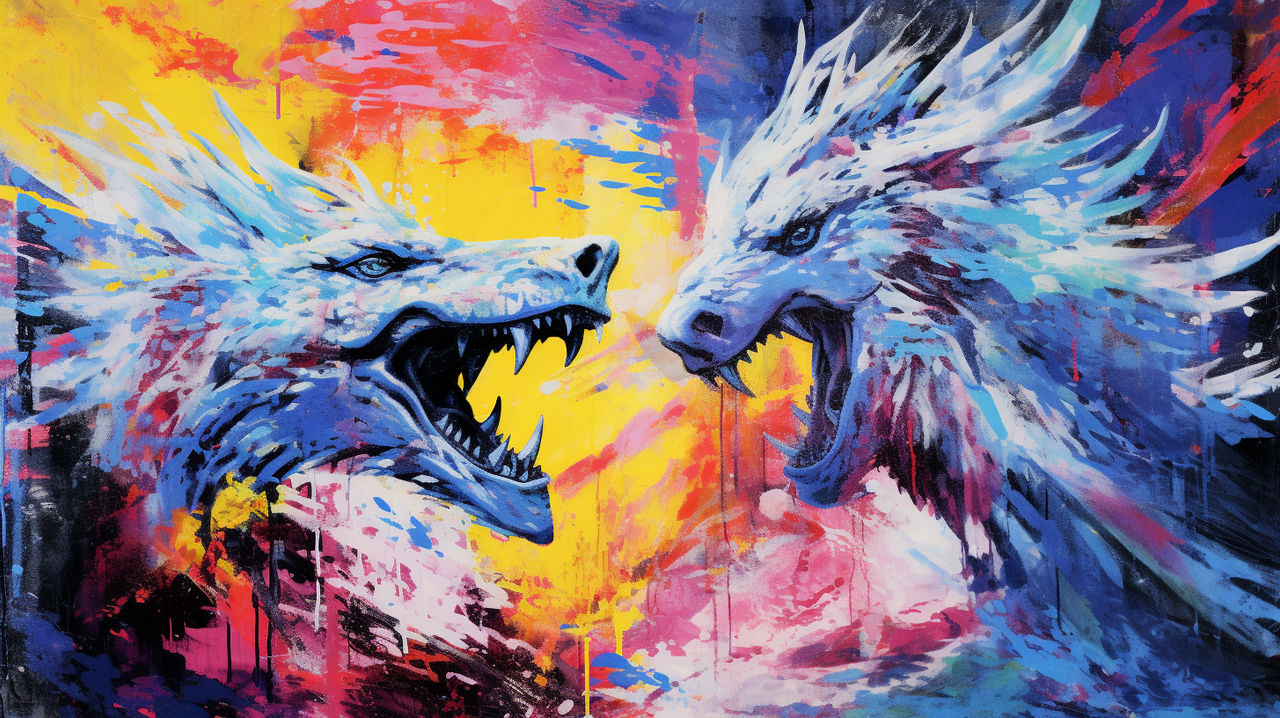 Dragon Protect Abstract Dragons Dragons Abstract 117 by LowThunders on DeviantArt