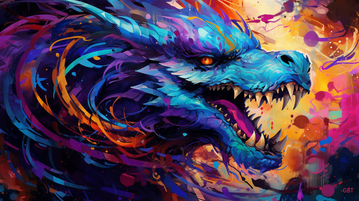 Dragon Protect Abstract Dragons Dragons Abstract 119 by LowThunders on DeviantArt