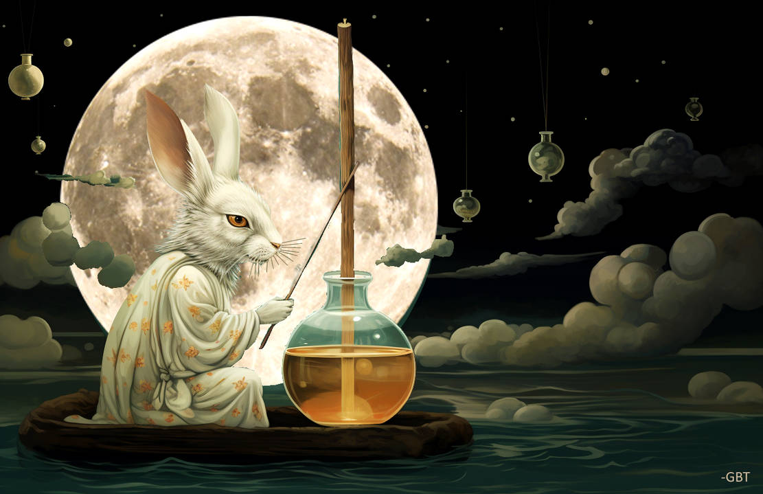 Moon Rabbits 3016 by LowThunders on DeviantArt