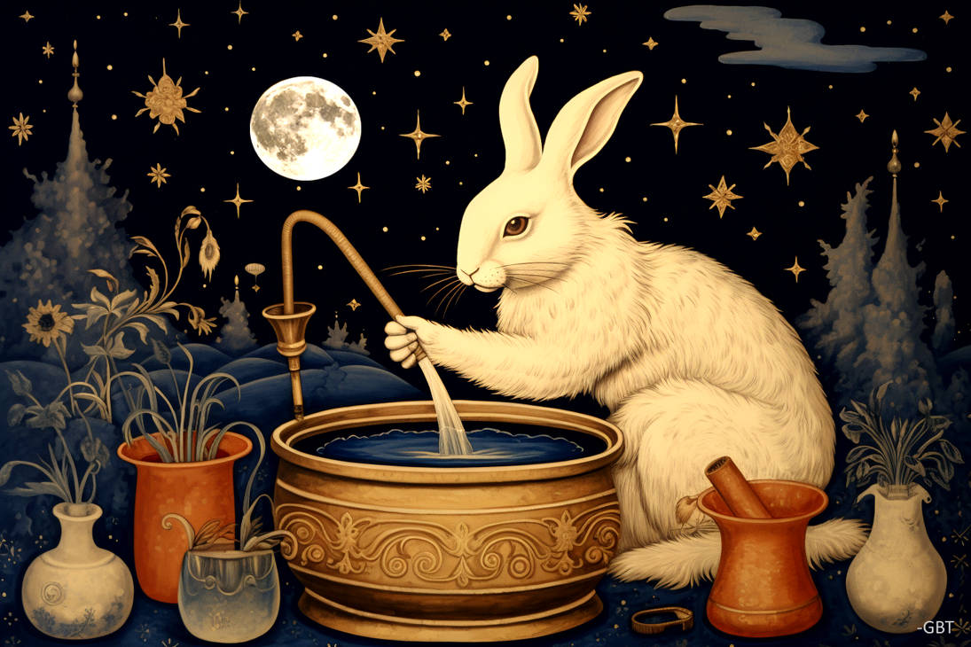 Moon Rabbit 444 by LowThunders on DeviantArt