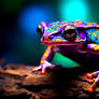 Colorful Metalic Frog 024