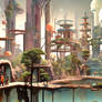 SciFi City Landscape 016