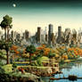 SciFi City Landscape 022