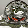 Swan N' Carp in Glass 000