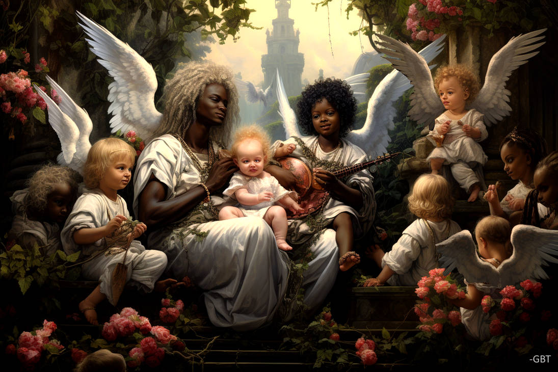 Angels with Children V1.01 by LowThunders on DeviantArt