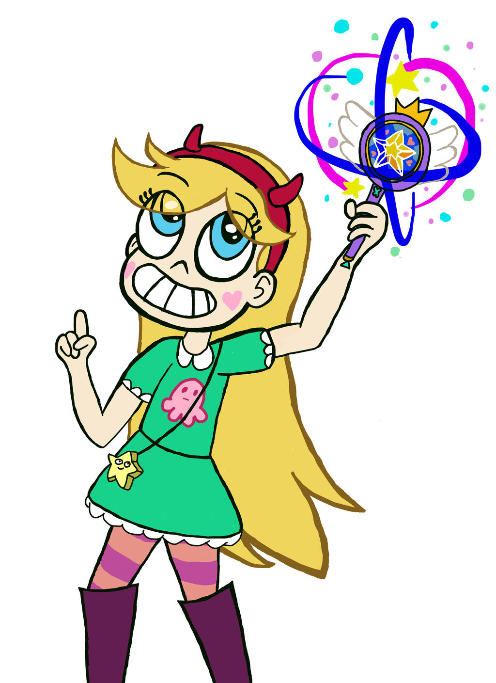 Star Butterfly on fire :3 | SvsTFOE