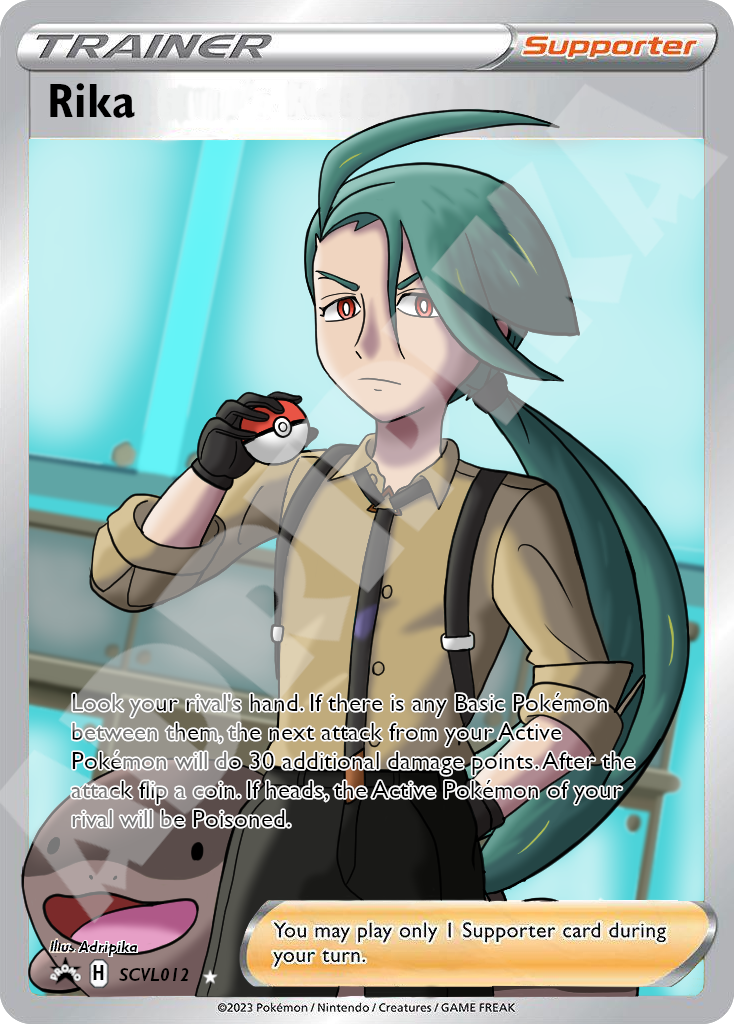 rika pokemon cards rika Cards