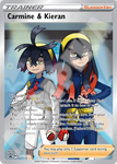 Carmine and Kieran Pokemon Card (English version) by Adripika