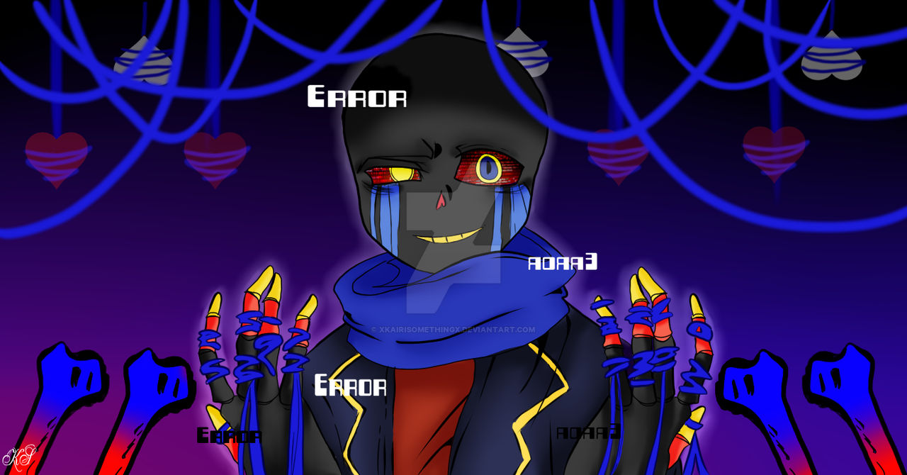 Error Sans Undertale AU Fanart by xkairisomethingx on DeviantArt
