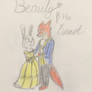 Beauty and the beast Zootopia 