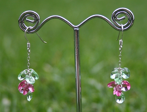 Swarovski Cluster Earrings