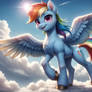 Rainbow Dash - Clouds