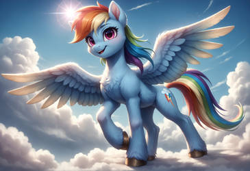 Rainbow Dash - Clouds