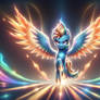 Rainbow Dash - Fire Winged
