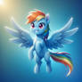 Rainbow Dash - Excited