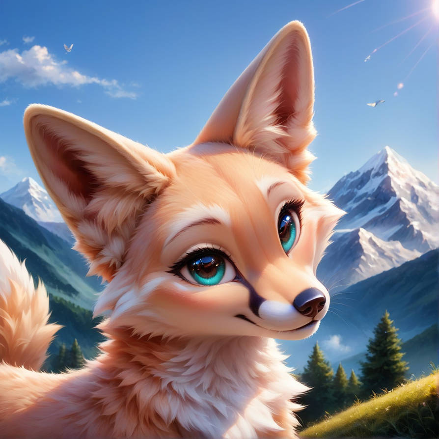 Deviantart Foxa Fox by AdorableBlueFox on DeviantArt