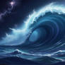 Majestic Cosmic Wave