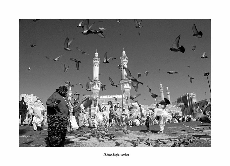 Makkah city in late evening