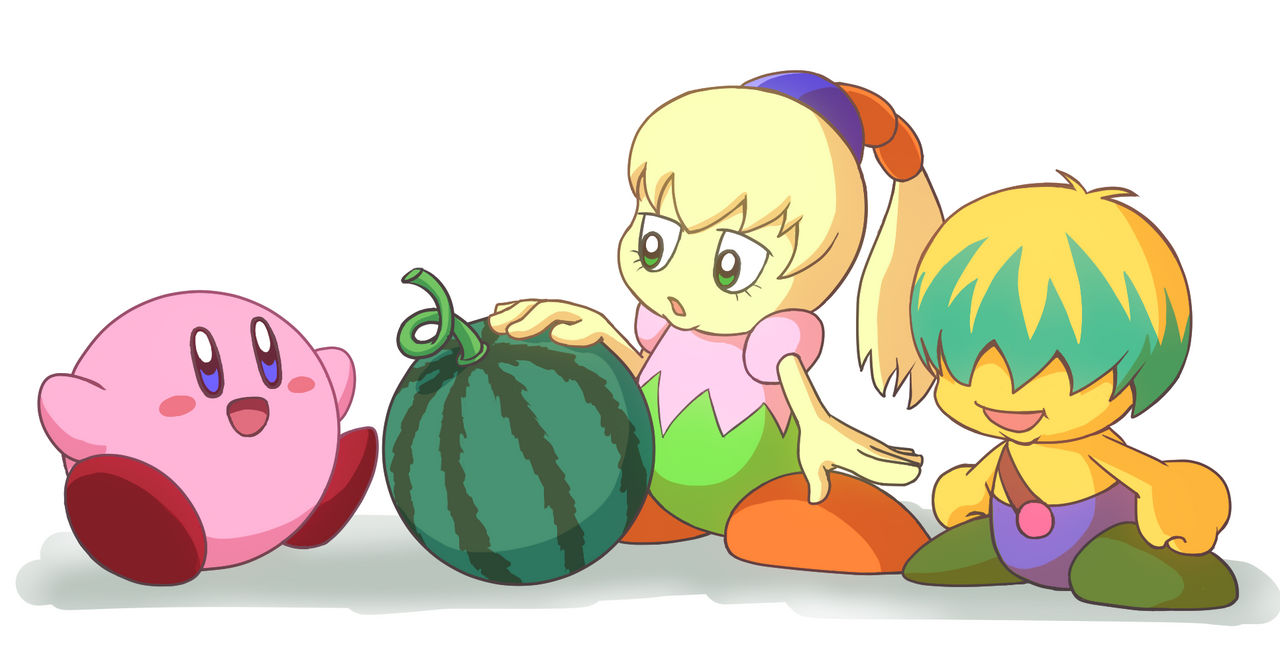 Kirby(anime) by Corbeaulll on DeviantArt