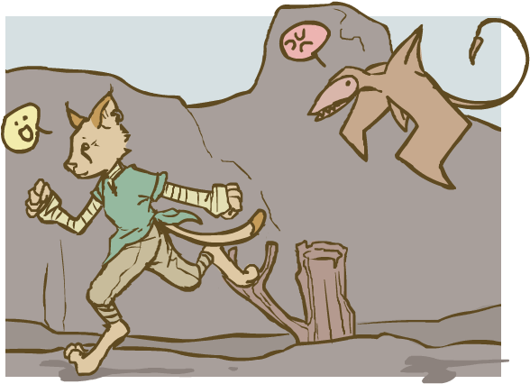 Cliff Racing by kyubiefox on DeviantArt