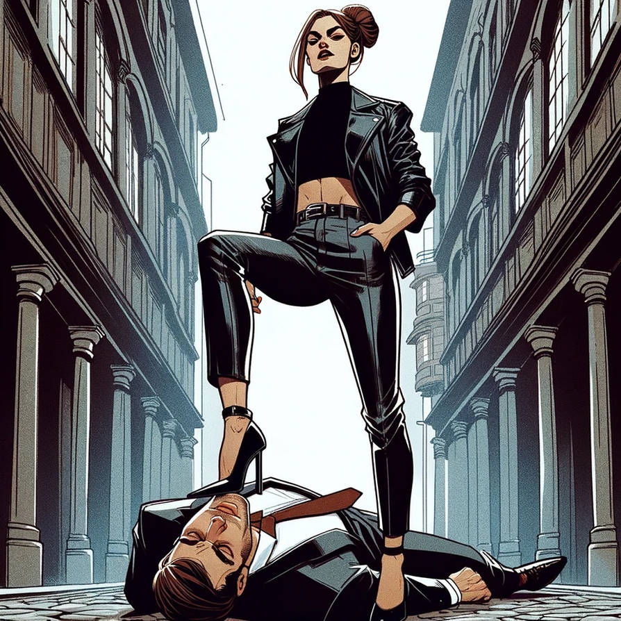 A Dominant Woman With Her Foot On A Mans Chest By MajestyReign On a-dominant-woman-with-her-foot-on-a-mans-chest-by-majestyreign-on