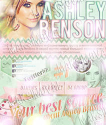 Ashley Benson design for vk