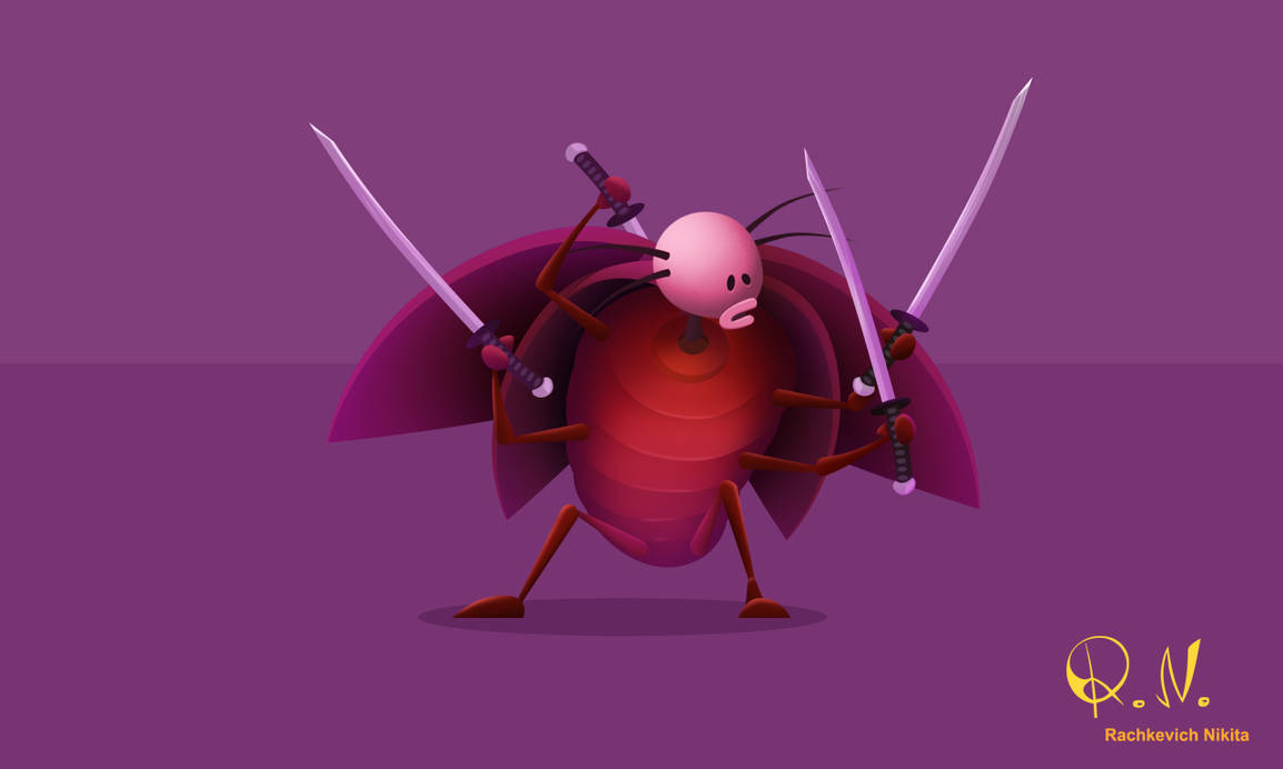 The Bug Samurai by t1ridik on DeviantArt