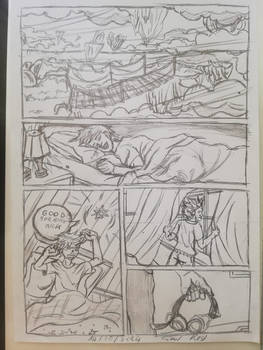Comic page new day