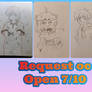 Request oc open