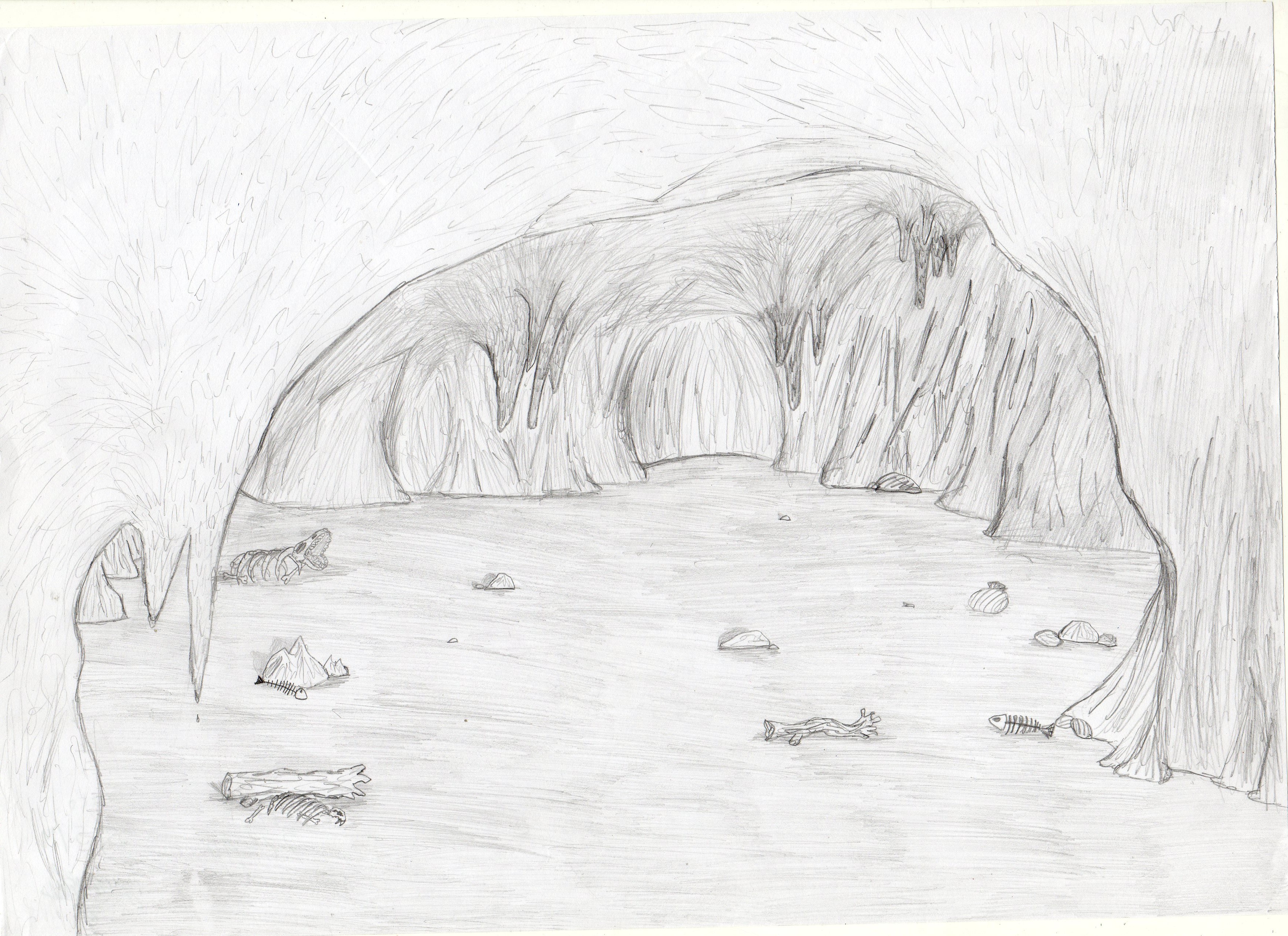 Concept Art: Crab Cave