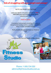 My fitness studio Flyer