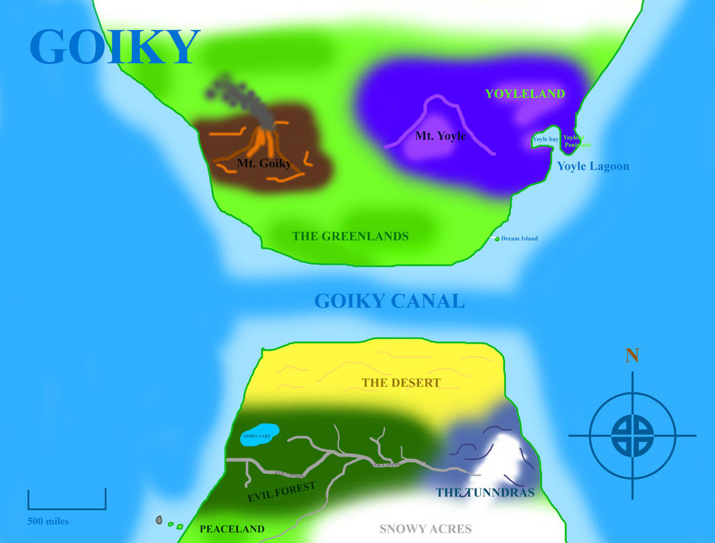 Gyoki Type Map Map of Goiky BFDI by kitkatyj on DeviantArt