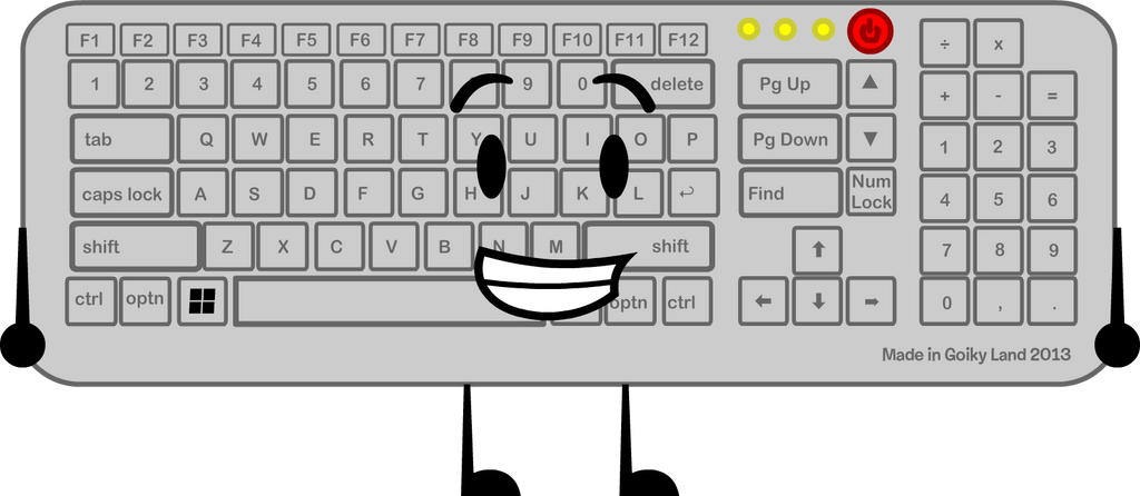 Keyboard Deviantart Keyboard (Commission) by kitkatyj on DeviantArt