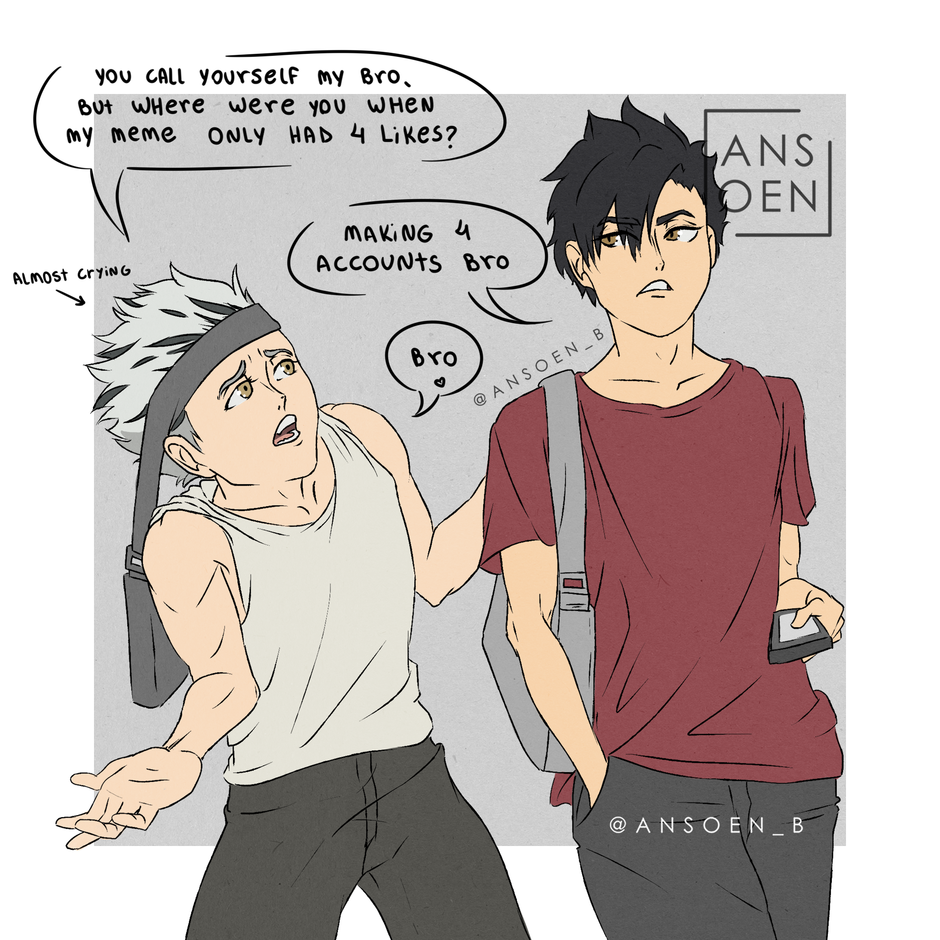 Quick Bo and Kuroo skit #haikyuu #art #funny #haikyuumeme #anime #boku