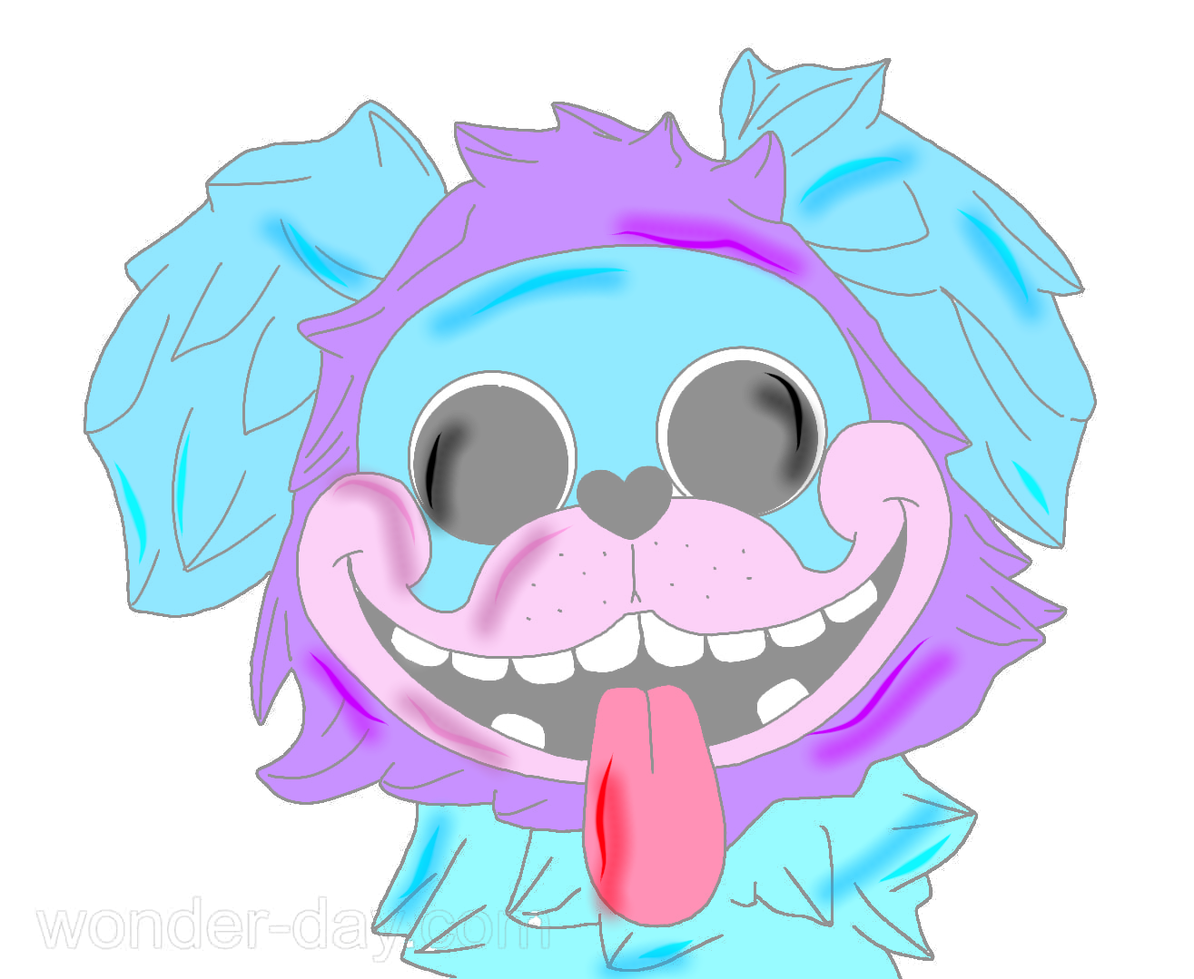 PJ Pug a pillar Poppy Playtime SVG