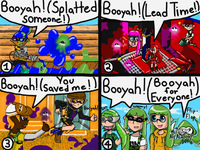 Splatoon Booyah - Part 1 by Trying-to-Draw on DeviantArt