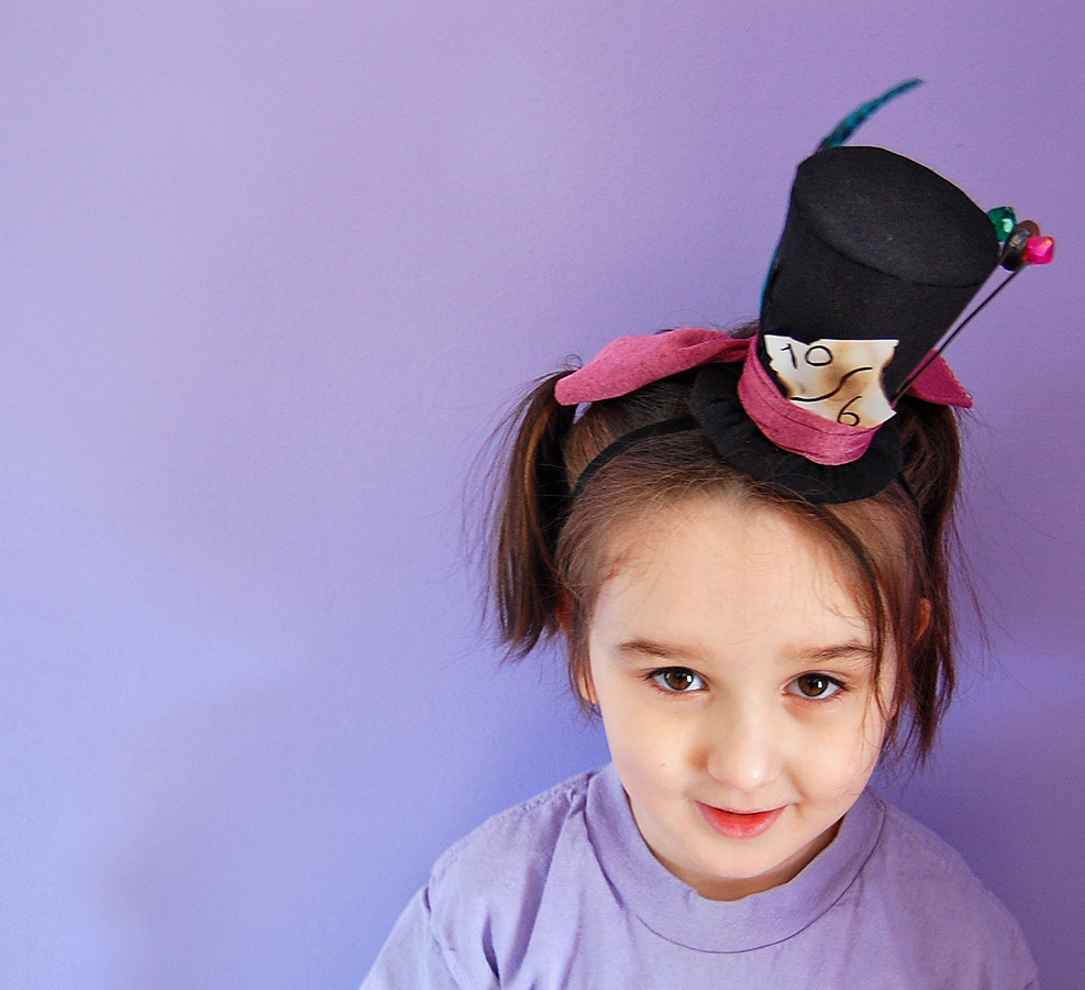 Kids Size Teeny Tiny Top Hat: Mad Hatter