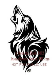 Howling Wolf Tribal by InsaneRoman