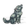 Grey Wolf Chibi