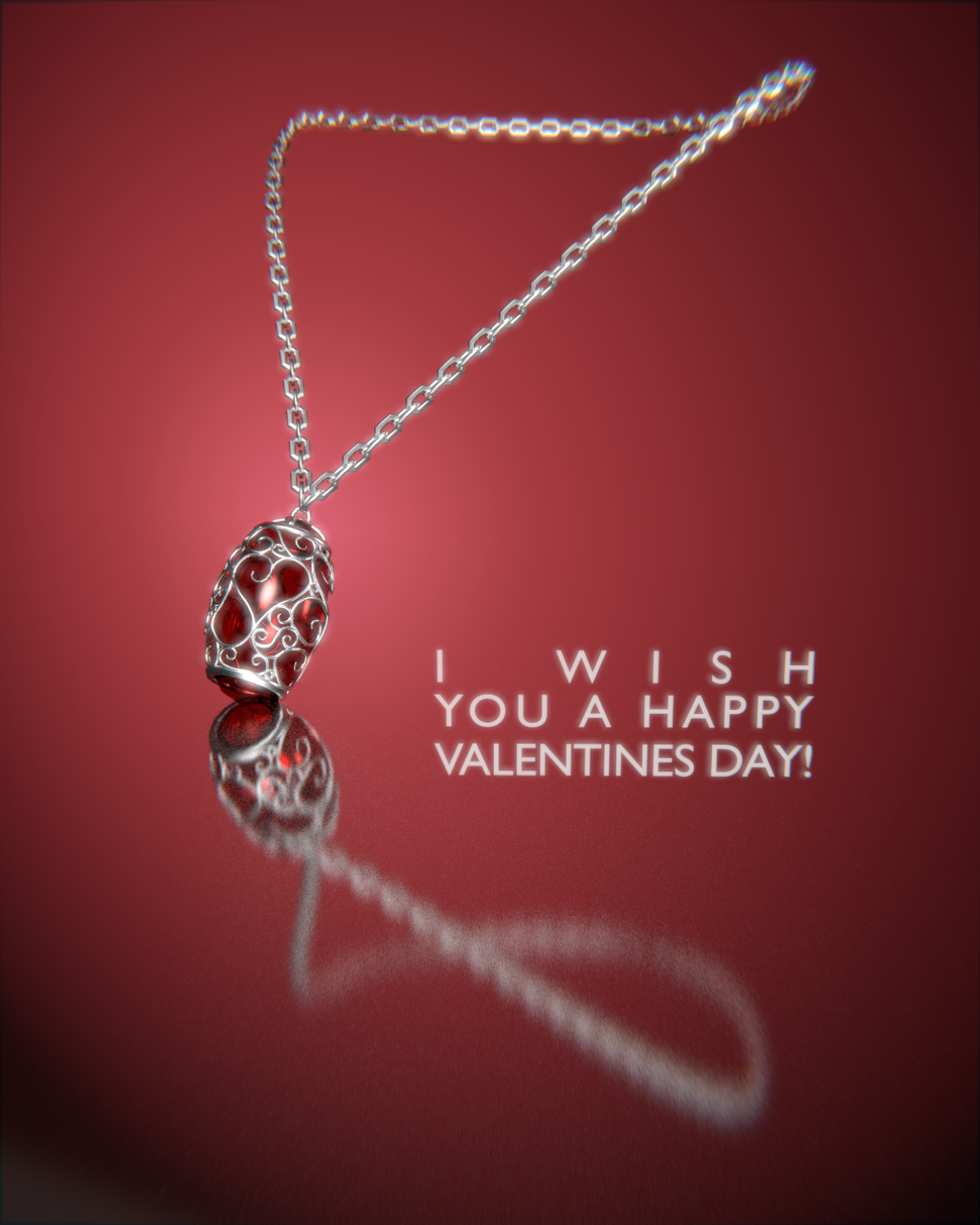 Valentine's pendant